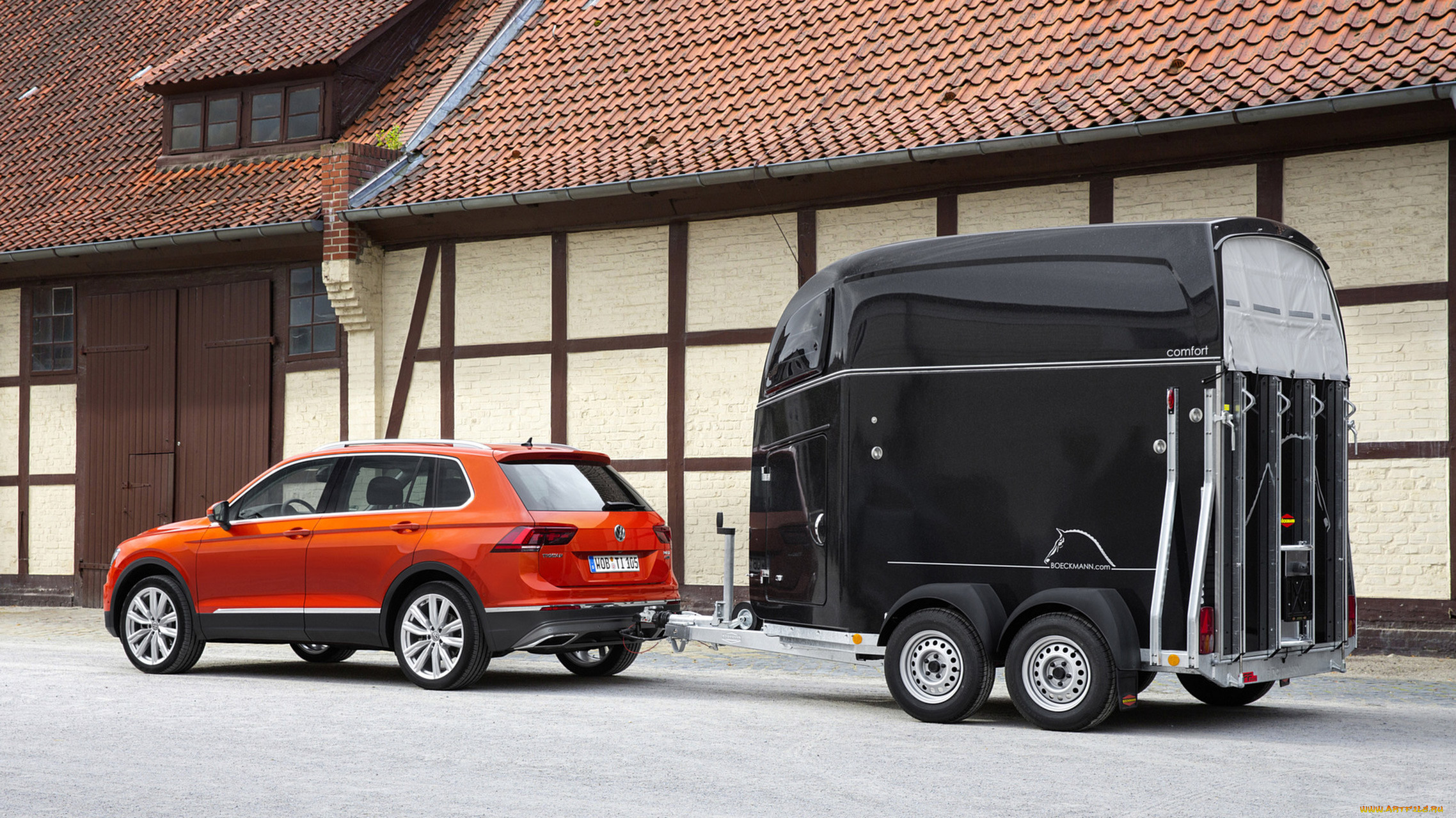 volkswagen tiguan with a trailer 2017, ,    , volkswagen, tiguan, trailer, 2017
